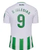 23 24 Real Betis 남자 축구 유니폼 홈 4rd Joaquin B.Iglesias 축구 셔츠 Canales Fekir 2023 2024 지속 가능성 특수 축구 셔츠 코파 최종 챔피언