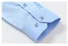 Camicie casual maschile 5xl Elasticità anti -boccetta maschio lavoro formale sociale bianco per uomini Sleeve lunghe maglietta magra maglietta 230822 230822