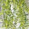 Faux verdure florale 50105CM plante de fleur suspendue artificielle fausse vigne saule rotin pour la décoration murale de jardin à la maison 230822