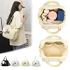 Diaper Bags Baby Organizer Maternity Bag Portable Cute Cartoon Multifunction Large Capacity Nylon Mom Travel Tote with Pendant 230823