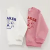 Ensembles de vêtements Printemps Enfants Sweatshirts Hauts à manches longues pour enfants Dessin animé Filles Chemises Garçons T-shirts Tenues pour tout-petits Vêtements d'extérieur pour bébé 230822