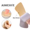 Skondelar tillbehör 5 par hälinsulor för sportskor haigh sätter in smärtlindring Antiwear Cushion Pad Back Adhesive Pads Sponge Insula 230823