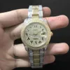 Orologio da polso da polso da polso da polso da maschile per orologio per diamanti orologio arabo per orologio in acciaio inossidabile cinghia automatico wa245s meccanico