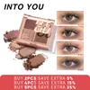 Göz Farı Göz Farı Paleti 4 Renk Kozmetikleri Matter Pırıltılar Gölgeler Günlük Makyaj Kadınlar için 230906