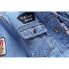 Vestes pour hommes Denim veste hommes lâche Jean manteaux fermeture éclair mode hommes Denim veste automne décontracté Slim Fit col montant pilote vestes 230823