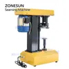 ZONESUN HANDLEIDING CAN SEALIER CHUILAIRE SEALER BENCH TOP ELEKTRISCHE VOEDSEL NATTERAGE BIER TIN PACKING MACHINE ZS-LYC160