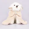 Odzież dla psa miękka zwierzak zamykający przylądek Zachęcanie ciepła skóra przyjazne psy płaszcza małe zwierzęta koty dostarcza ubrania zimowe