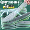 Shoe Parts Accessories 4PCS Soft Memory Foam Insoles for Shoes Men Women Deodorant AbsorbSweat Massage Sport Insole Feet Orthopedic Sole Running 230823