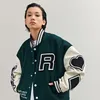 Kurtki męskie grające na karcie haft haftowe kurtki uniwerek mężczyzn wiosna jesienna hip hop streetwear college baseball kurtki harajuku bombowce płaszcz unisex 230822