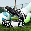 Safety Shoes Man Football Youth Soccer Cleats Tffg High Top Strong Grip Sport Training Running Sneaker Storlek 3148 230822