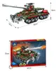 Partihandel militär minifig anpassad tankblock hantverk märke missil minifigurer rymdfordon militärbyggnad block ebb till gatan tank leksaker för pojke julklappar