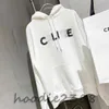 2022 Automne et hiver Nouveau Designer de haute qualité Sweats à capuche pour hommes Sweat-shirts Couple Simple Rivets Lettres imprimées Casual Pull en polaire à capuche en vrac