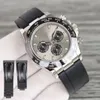 Heren-/dameshorloges Roler Schone fabriek luxe horloge Saffier Chronograaf 4130 Keramische bezel 904L Kast roestvrij staal waterdicht X