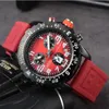 أفضل مشاهدة الرجال الفاخرة Quartz Endurance Pro Avenger Chronograph 44mm يشاهد عدة ألوان مطاطية الرجال يشاهد المعصم الزجاجي