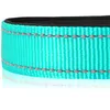 YUEXUAN Reflective Dog Collar Padded with Soft Neoprene Breathable Adjustable Nylon Dog Collars for X-Small Small Medium Large Dogs (Collar+Leash S Neck ) 6 Colors