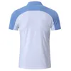 Erkekler T-Shirts Golf Wear T-shirt Erkekler Egzersiz Polo Beyzbol Forması Çalışıyor Fitness Sport Üstleri Tenis Badminton Nefes Alabilir Kuru Hızlı Tee 230823