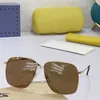 2023 new G family sunglasses female fashion personality box Ni ins same sunglasses gg0394s