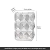 Hemröd lyxgeometri Hydroponics Transparent Glass Small Vase vardagsrum Hem Mjuka dekoration Blommor HKD230823