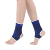 Knöchelunterstützung Elastic Band Brace Fitnesssport -Promotion STKNITT HERAPY Pain Halten Sie warmen Saphirblau ZZ