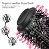 Керлинг Irons Drain Drice Sruck Styler и Volumizer один шаг многофункциональный волосы Sraightener Curler Check Electric Ion Blower щетка 230822