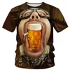 القمصان t قميصات الفريق الفوار T-Shirt 3D HD المطبوعة الهيب هوب أزياء عارضة O.