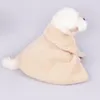 Hundekleidung weiche Haustier Cape Buckle Verschluss halten Wärme hautfreundliche Hunde Umhang Mantel kleine Tiere Katzen liefert Winterkleidung