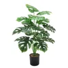 Faux verdure florale 57 cm 75 cm plante artificielle nordique 18 feuilles arrière de tortue feuille de longévité décoration intérieure grand vert faux bricolage 230822