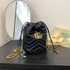 2023 дизайнерская роскошная мини-сумка-ведро, верхняя сумка через плечо, сумки на плечо, женская модная кожаная сумка, сумка