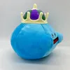 Plush -poppen 22 cm Dragon Quest Smile Slime Toy Cartoon Gevuld Soft Christmas Verjaardagscadeau voor kinderen 230823