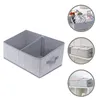 Storage Bottles Pants Container Wardrobe Sundries Organizer Foldable Clothes Holder Garment Bedroom Fabric Bin Case Toy