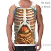 Herren -Trainingsanzüge Sommer Funny Print Männer Tanktops Frauen mit den inneren Organen des menschlichen Körpers in Ihren Anatomie -Strand -Shorts Sets