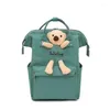 Sacchetti scolastici zaino per pannolini orso cartone animato zaino di grande capacità Mummy maternity baby zaino per la borsa da viaggio mochilas