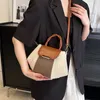 Bolsas de noite Bolsa Moda feminina 2023 coreano um ombro contraste de contraste