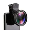 Objectif Mobile 37MM 0,45x49UV 2 en 1, Macro grand Angle, objectif de caméra pour téléphone portable, accessoires de photographie