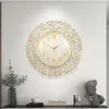 Zegarki ścienne Silent Living Room zegarek klasyczny luksusowy chłodny zegar estetyczny oryginalny sztuka unikalna nordycka jadalnia saat projekt domu