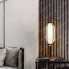 Lâmpadas de mesa Sala de estar de lâmpada chinesa e El estuda personalidade criativa de linho de ferro de cama à cabeceira