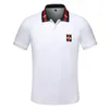 Mens Designer Polos märke Small Horse Crocodile Brodery Clothing Men Fabric Letter Polo T-shirt Collar Casual T-shirt Tee Shirt Topps M-3XL