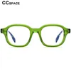 Fantasche di occhiali da sole di moda 54703 Telaio di occhiali ottici UOMINI DONNE STRADI VERSE ACETATO VERDE ACCETTER STRADA PER LENSEGNO CHIRA MASCHI 230822