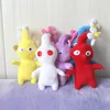 Plush -poppen 5 stks set pikmin gevulde speelgoed bloemenbud blad doll cartoon voor kinderen speelgoed jongens meisjes verjaardagscadeau 230823