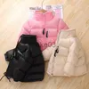 Down Coat Girls Winte Coat Letter Pull Rope Zapip Warm Down Boys Kurtka 2023 Kurtki dla dzieci dla chłopców Casual Kids Parka Overcoat 213 Rok J230823