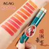 Lipstick Agag Magic Ten-color szminka jedna dziesięciokolorowa podwójna rurka matowa szminka do makijażu 230823