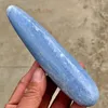 Decorative Figurines 165G Natural Quartz Beauty Celestite Crystal Massage Stick Healing Gift