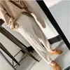 Calça feminina estilo coreano malha harém mulheres 2023 outono inverno moda moda preta no tornozelo alta cintura alta calça vintage femme