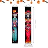 Andere evenementenfeest levert Mexicaanse dag van het dode feestportiekeken Halloween Hanging Door Gordijn Banner Picado Papel Mexicaanse Fiesta Sign Party Decoratie 230823