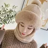 BERETS CARFA CALDO INVERNO SET PER GIORNO DONNA SIGNIFICA IN POSSIMENTO PLUSH PLOME POMPOM PROPOLI MASCHIO MASCHI