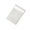 Gift Wrap 100pcs Plastic Transparent Packing Bags Cookie Bag DIY Self Adhesive Seal Pouch Candy Gifts For Wedding