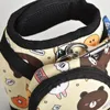 Hundehalsbänder Leinen Luxus Pull -Bag Hundekragen und Gurte mit Leinen Set Haustier Running Bleisicherheit Fashion Cat kleine mittelgroße Rucksack -Schulbeutel 230823