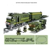 Model Train Model Building Kits Electric Trains Kit Building Blocks toys Mechanical Rail Trai Railway Car Figures DIY Toys for Children Christmas Gifts Best quality