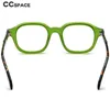 Fantasche di occhiali da sole di moda 54703 Telaio di occhiali ottici UOMINI DONNE STRADI VERSE ACETATO VERDE ACCETTER STRADA PER LENSEGNO CHIRA MASCHI 230822