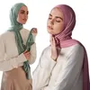 Hijabs 60x170cm Женщины мусульманские рамадан модал модальный хлопковой майка Хиджаб.